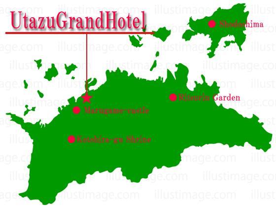 Utazu Grand Hotel Luaran gambar